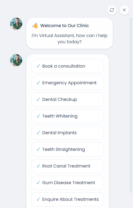 AI Chatbot Interface